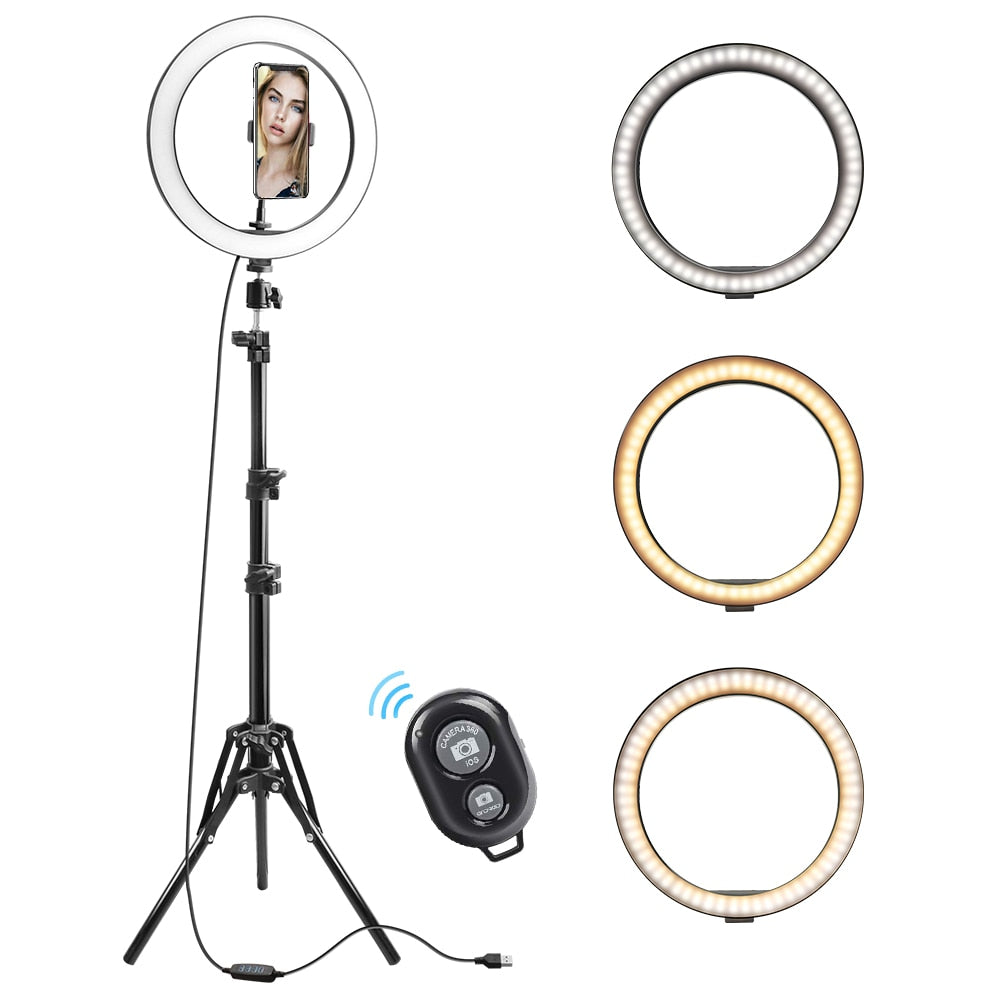 10 Inch Ring Light With Stand