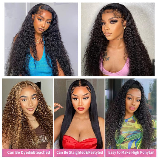 Hetnear - 3 Virgin Brazilian Water Wave Bundles - 18, 20, 22 Inch - Natural Black*