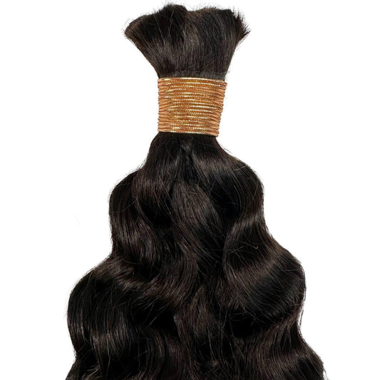 Latin Wave Bulk 100% Virgin Braiding Hair