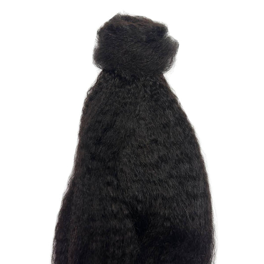 Kinky Straight 100% Human Hair Ponytail Extension