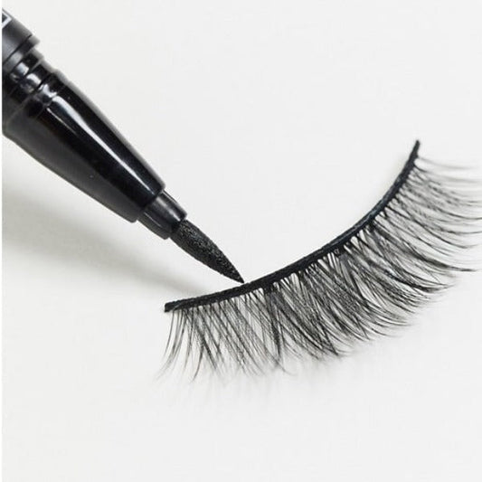 MOST LOVED! FELT TIP STRIP LASH GLUE and EYELINER IN ONE Net. Wt. 0.7 ml