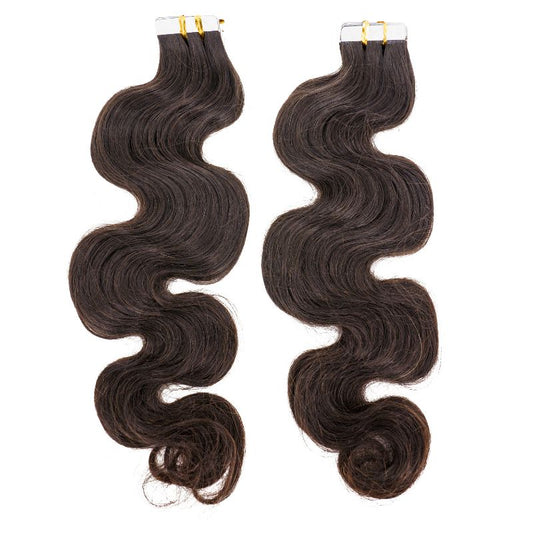 Body Wave 100% Raw Hair Tape-In Extensions