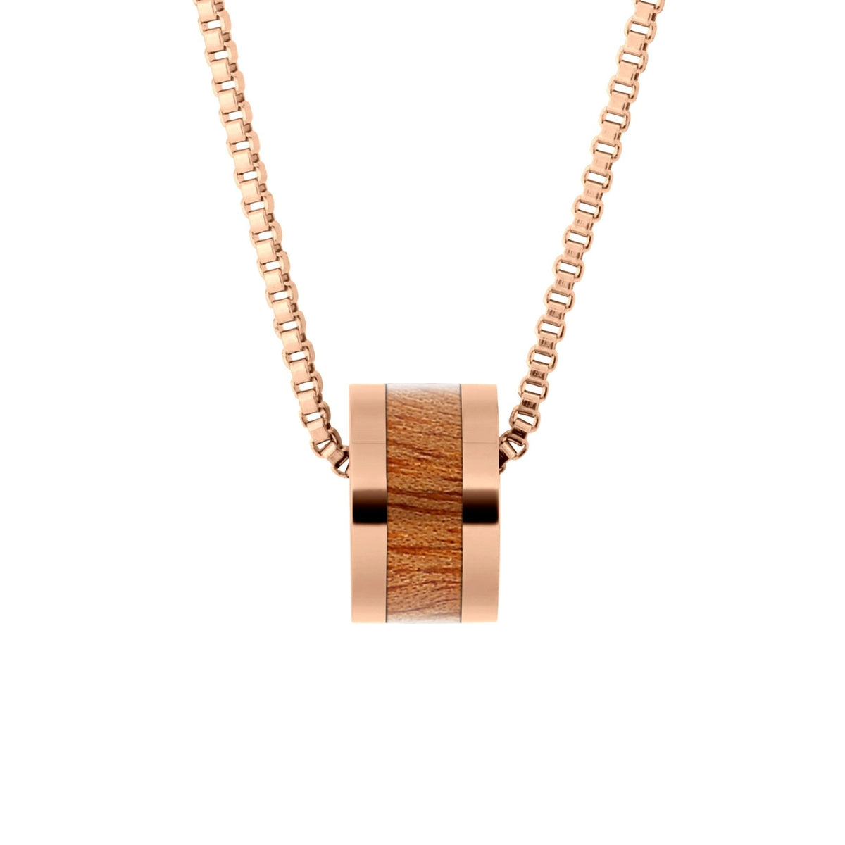 Gum Burl Classic Barrel - Rose Gold