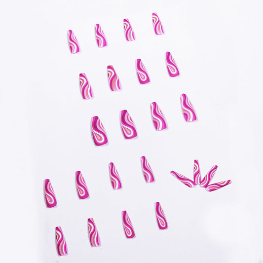 Detachable Artistic Wearable Finished Nails Fingernails Press On Nails Tips