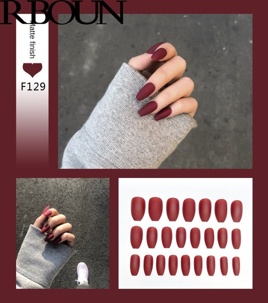 Stiletto Press On Tips - Matte