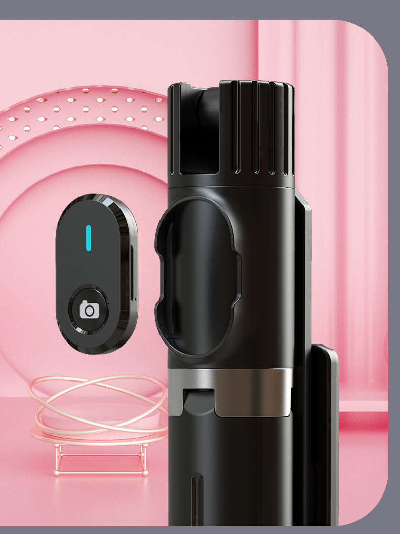 P90D Tripod Selfie Stick For Mobile Phone With Light