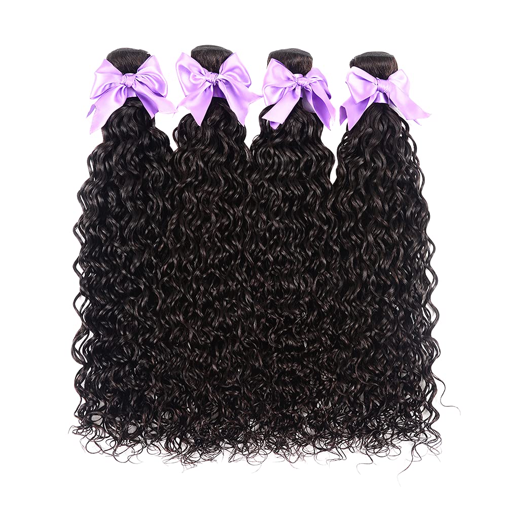 Laritaiya - 4 Virgin Brazilian Water Wave Bundles - 18, 20, 22, 24 Inch*