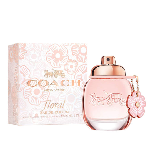 Coach Floral Eau de Parfum - Long Lasting Fragrance with notes of Pineapple Sorbet, Peony & Crystal Musks - Floral & Fruity - 1.0 fl. oz.