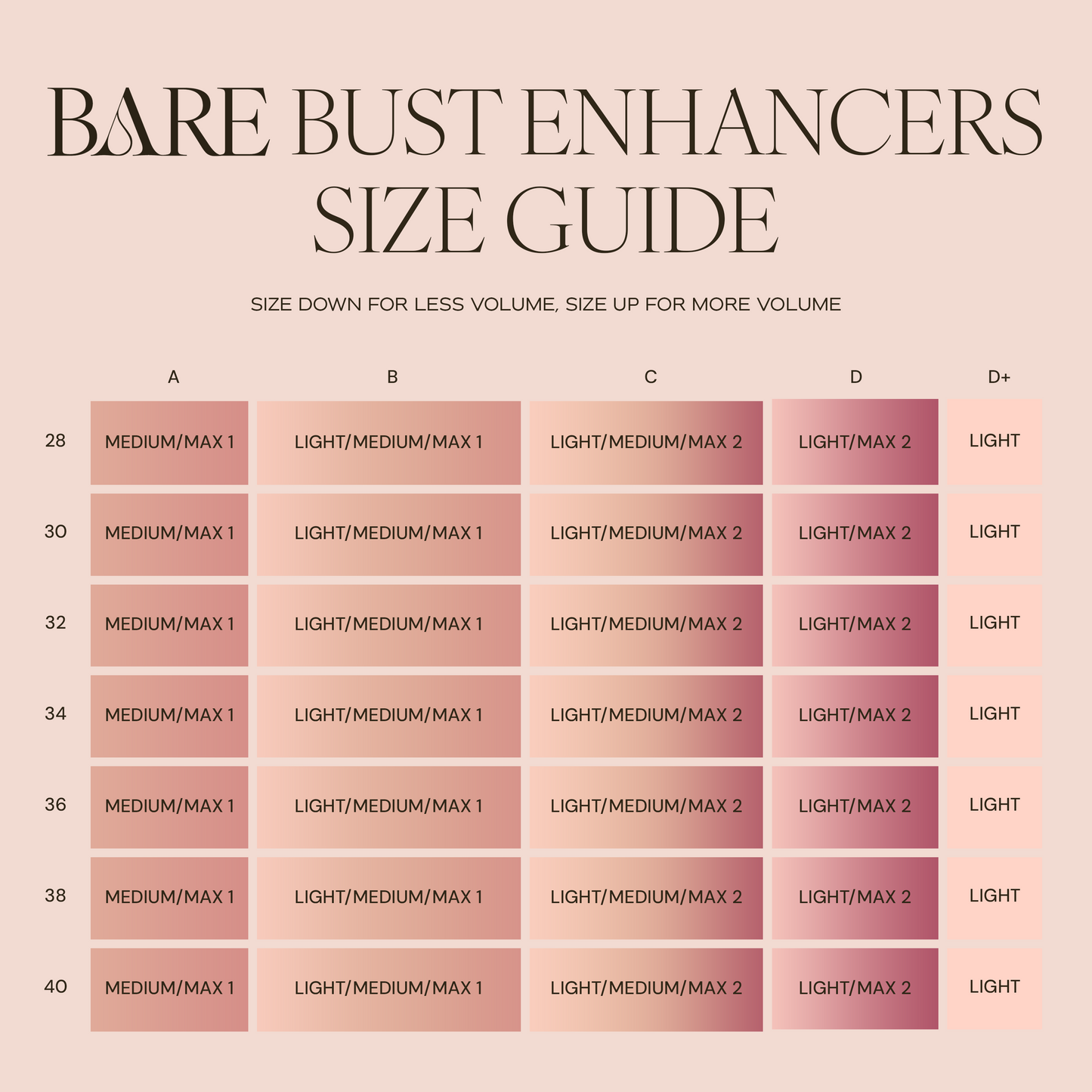 Max Boost Inserts (V-Shape)