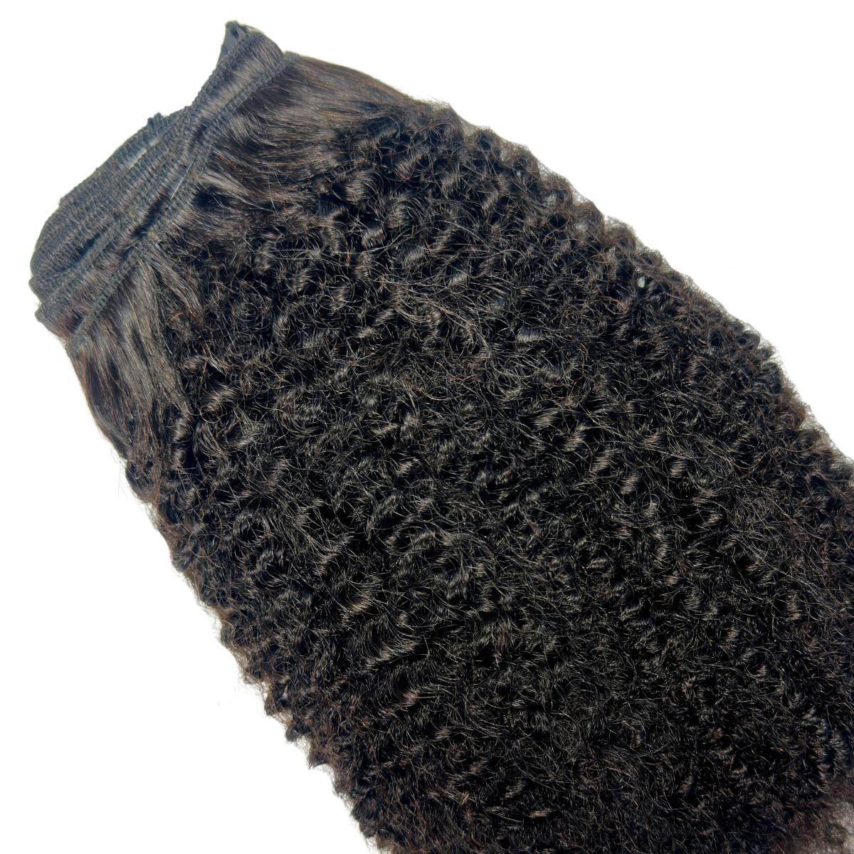 Afro Kinky Curly Clip-In 100% Virgin Hair Extensions
