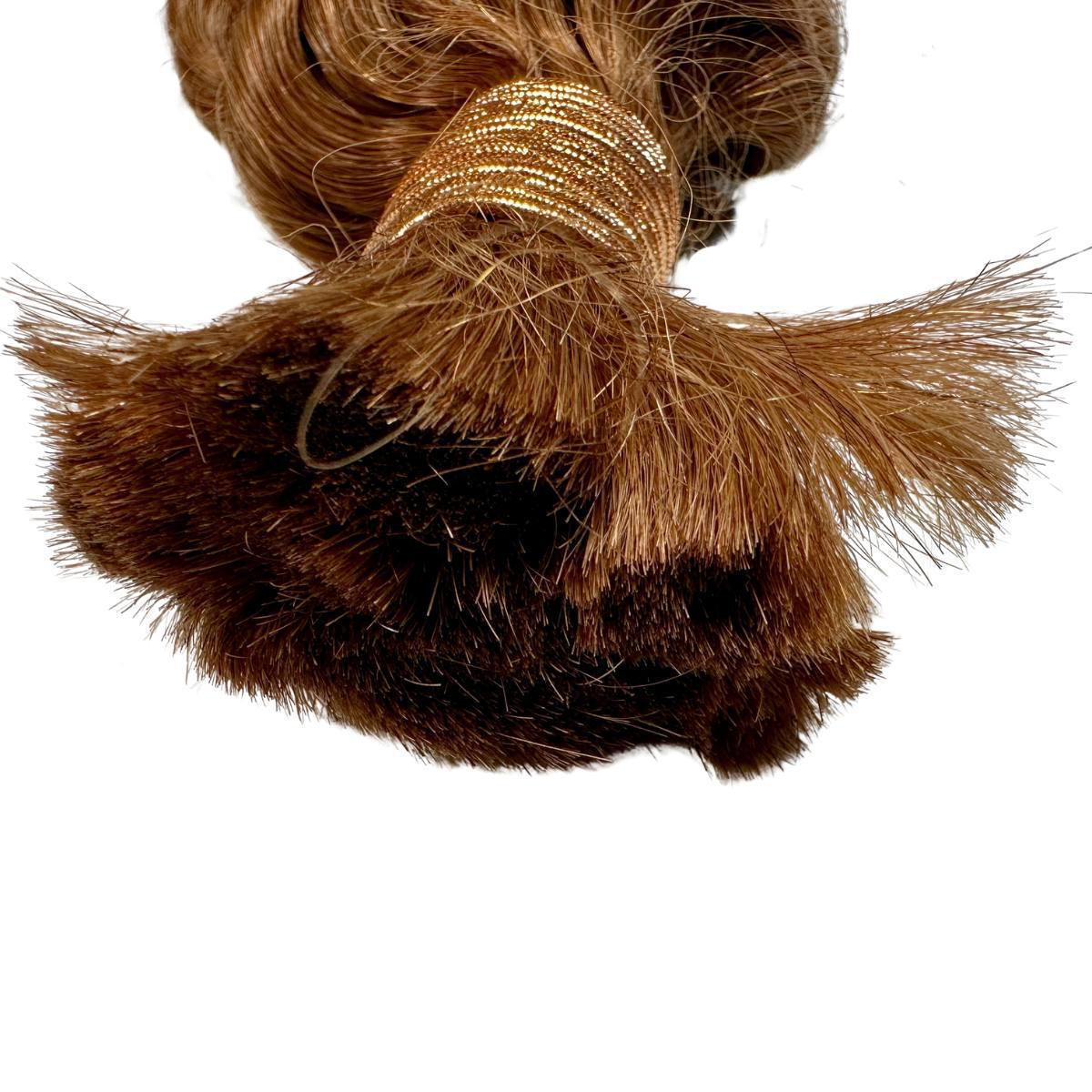 Auburn Deep Wave Bulk 100% Virgin Braiding Hair