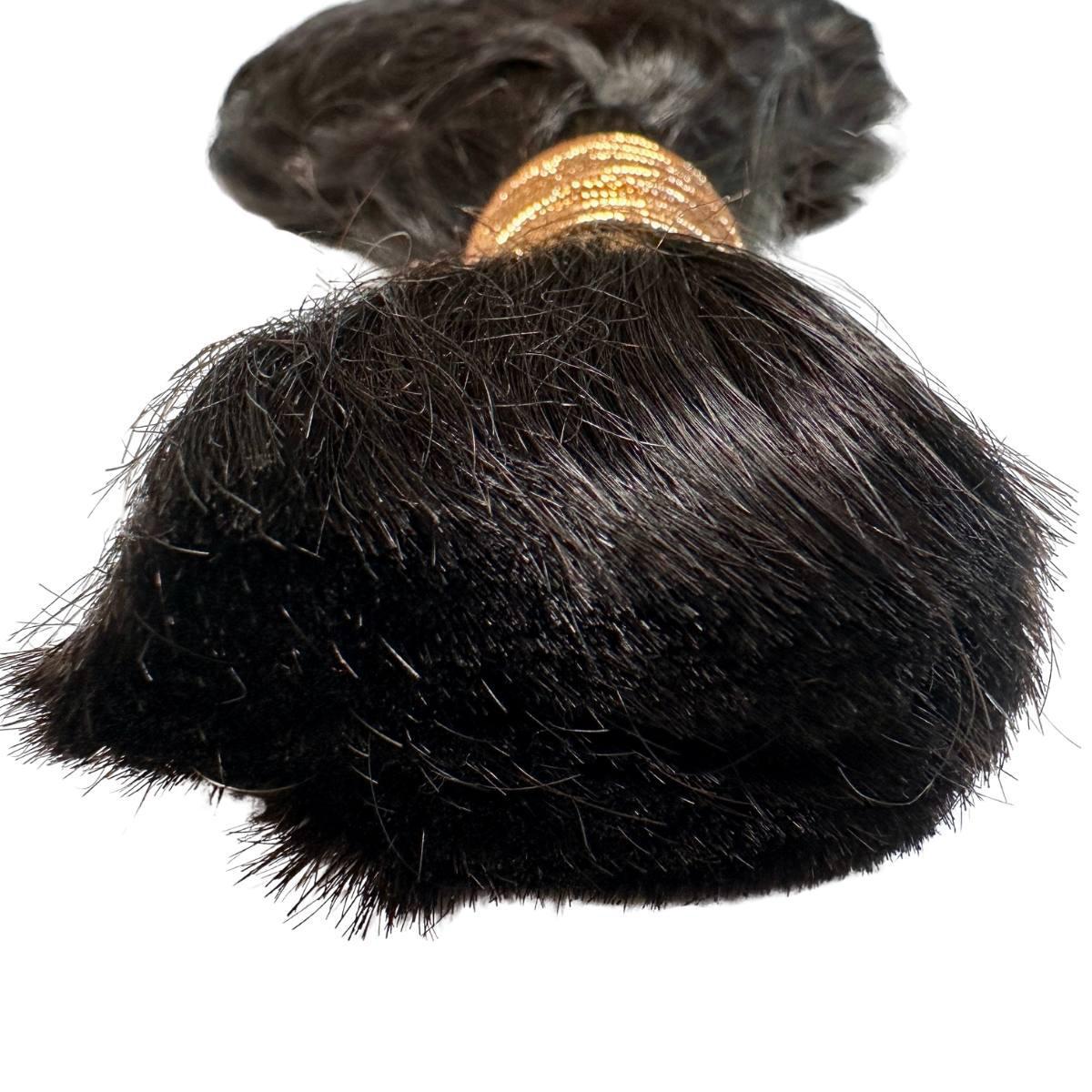 Beach Wave Bulk 100% Virgin Braiding Hair