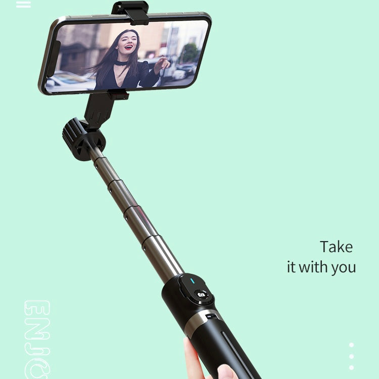 P90D Tripod Selfie Stick For Mobile Phone With Light