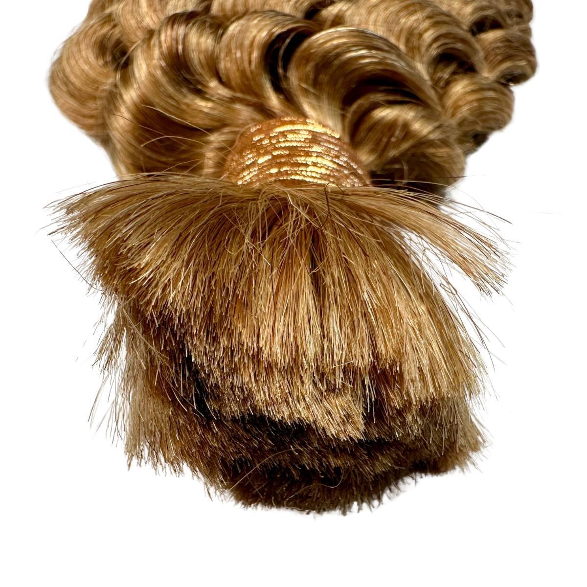 Dark Honey Deep Wave 27 Bulk 100% Virgin Braiding Hair