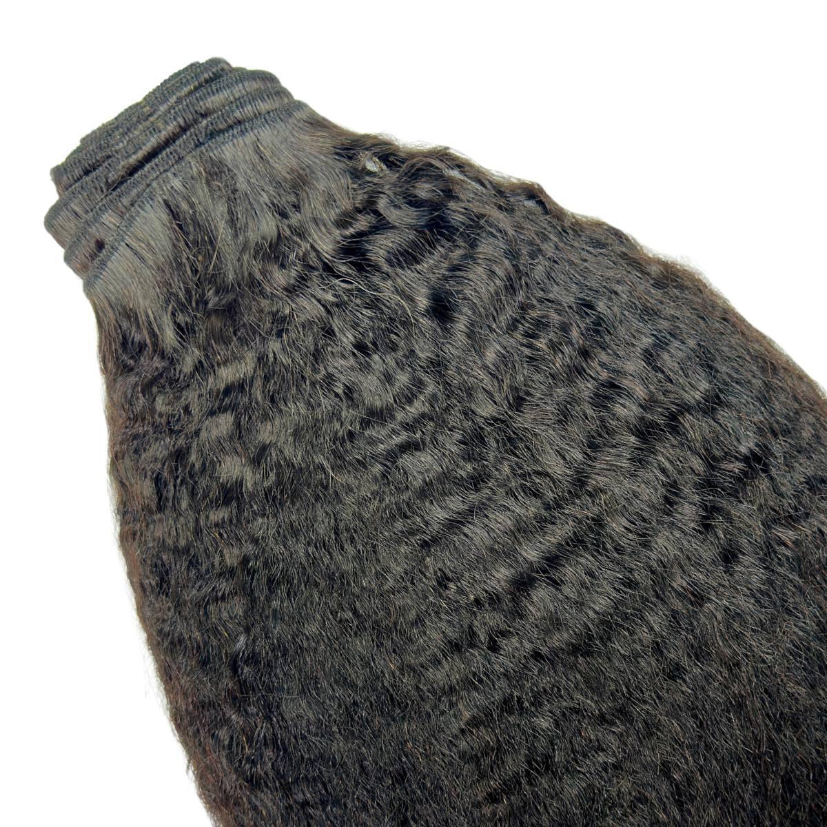 Kinky Straight Clip-In 100% Virgin Hair Extensions