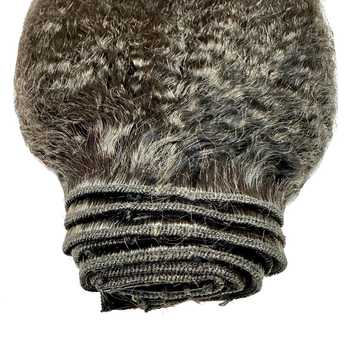 Kinky Straight Clip-In 100% Virgin Hair Extensions