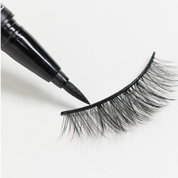 MOST LOVED! FELT TIP STRIP LASH GLUE and EYELINER IN ONE Net. Wt. 0.7 ml