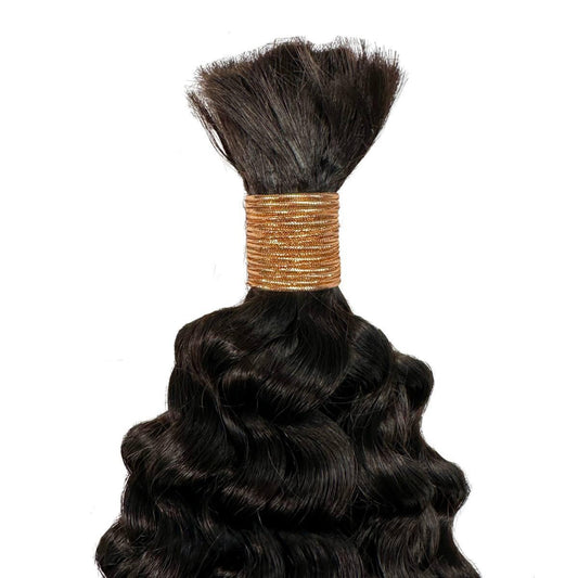 Ocean Wave Bulk 100% Virgin Braiding Hair