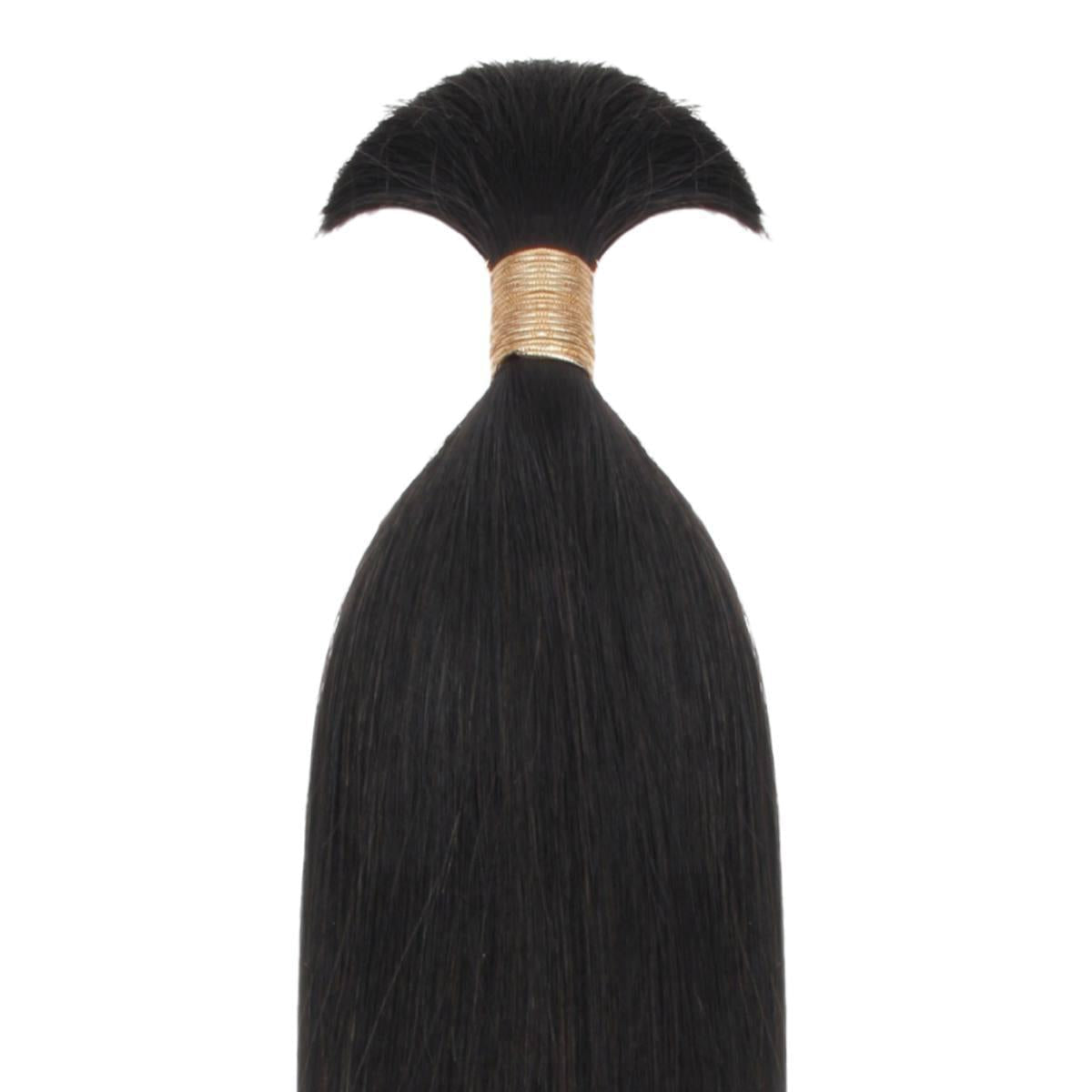 Straight Bulk 100% Virgin Braiding Hair