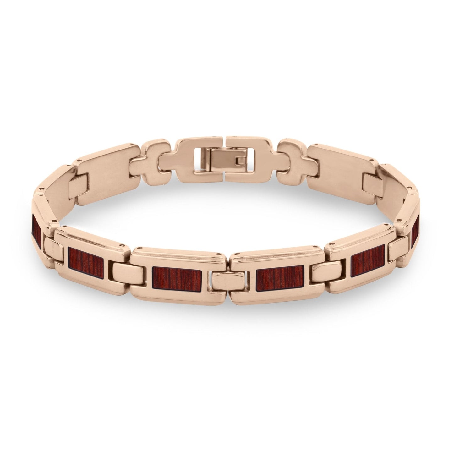 Jarrah Ladies Link Bracelet - Rose Gold